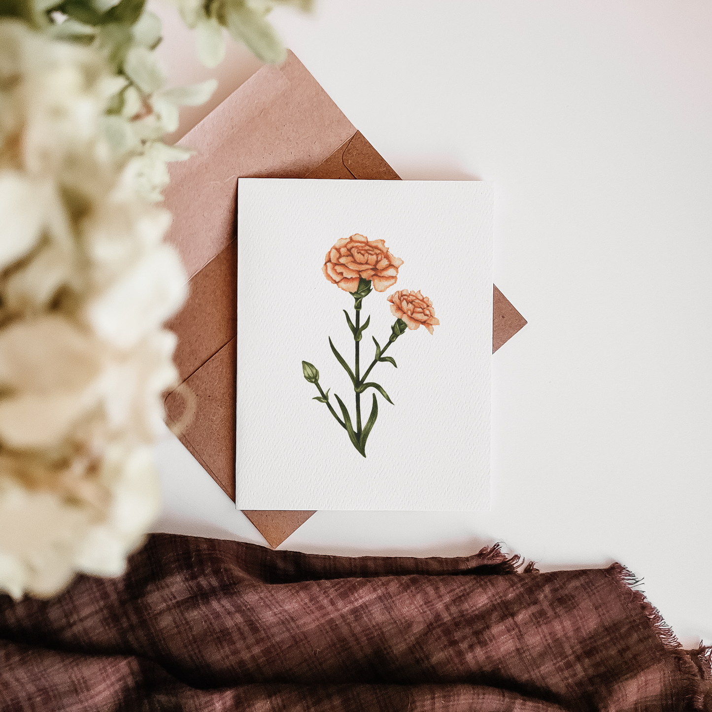 Carnation Card