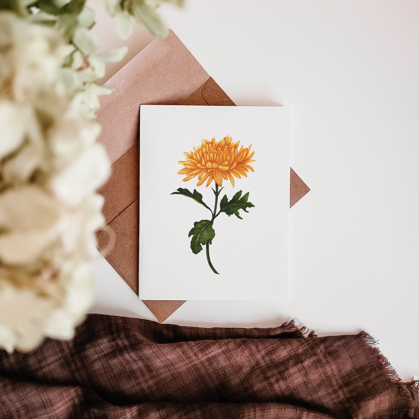 Chrysanthemum Card
