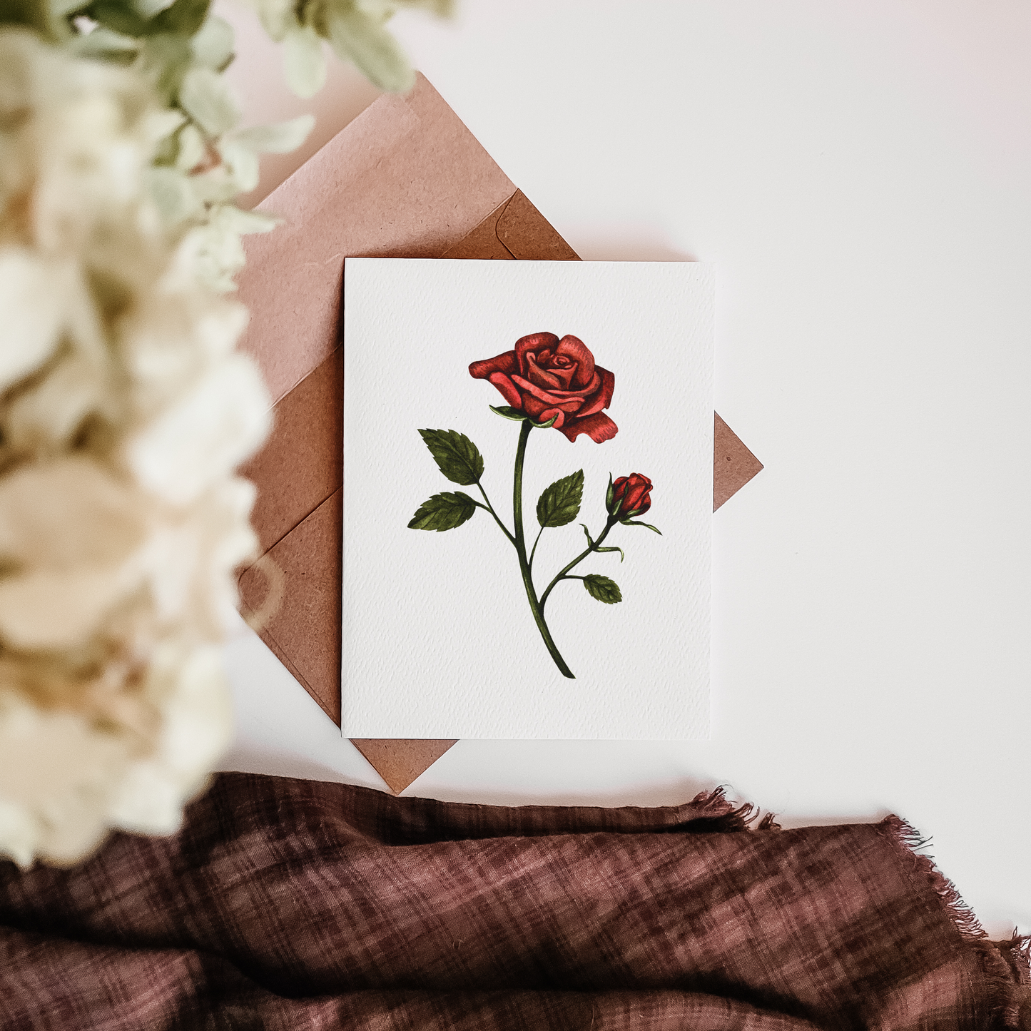 Rose Card