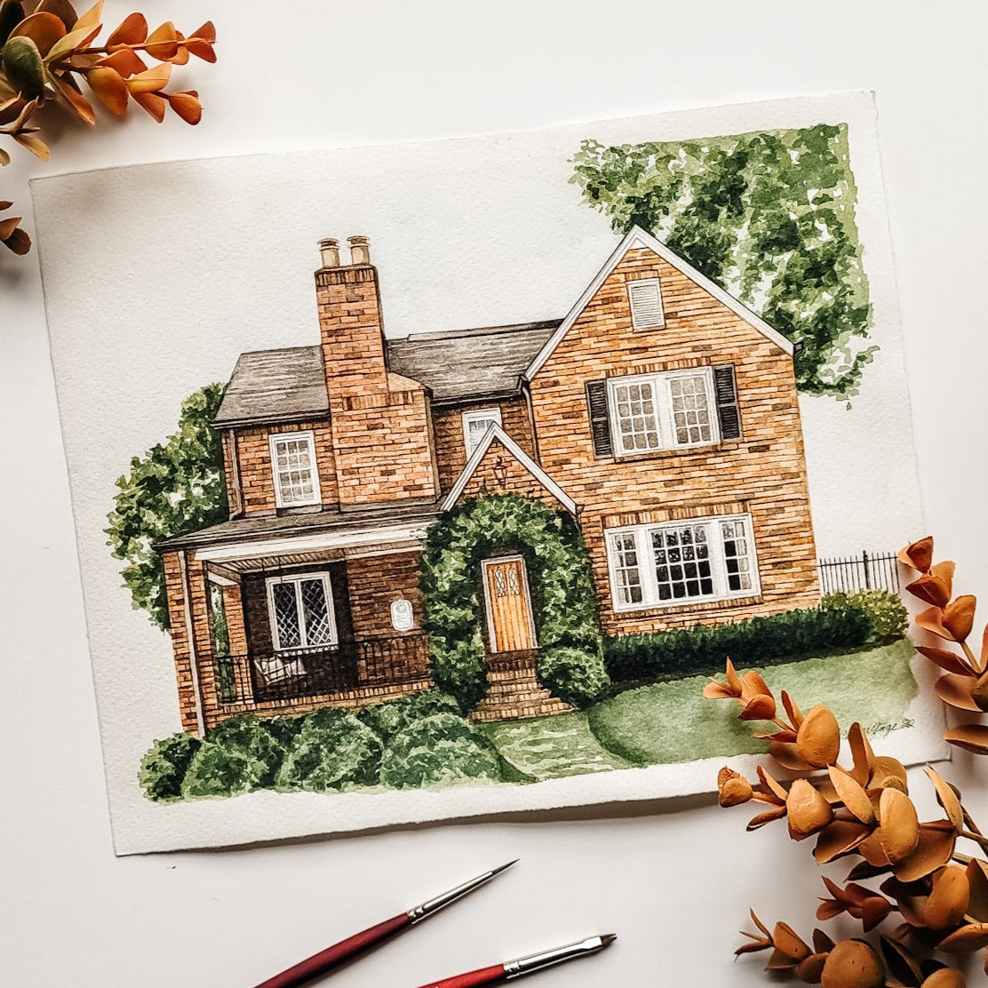 Custom Architecture Portrait