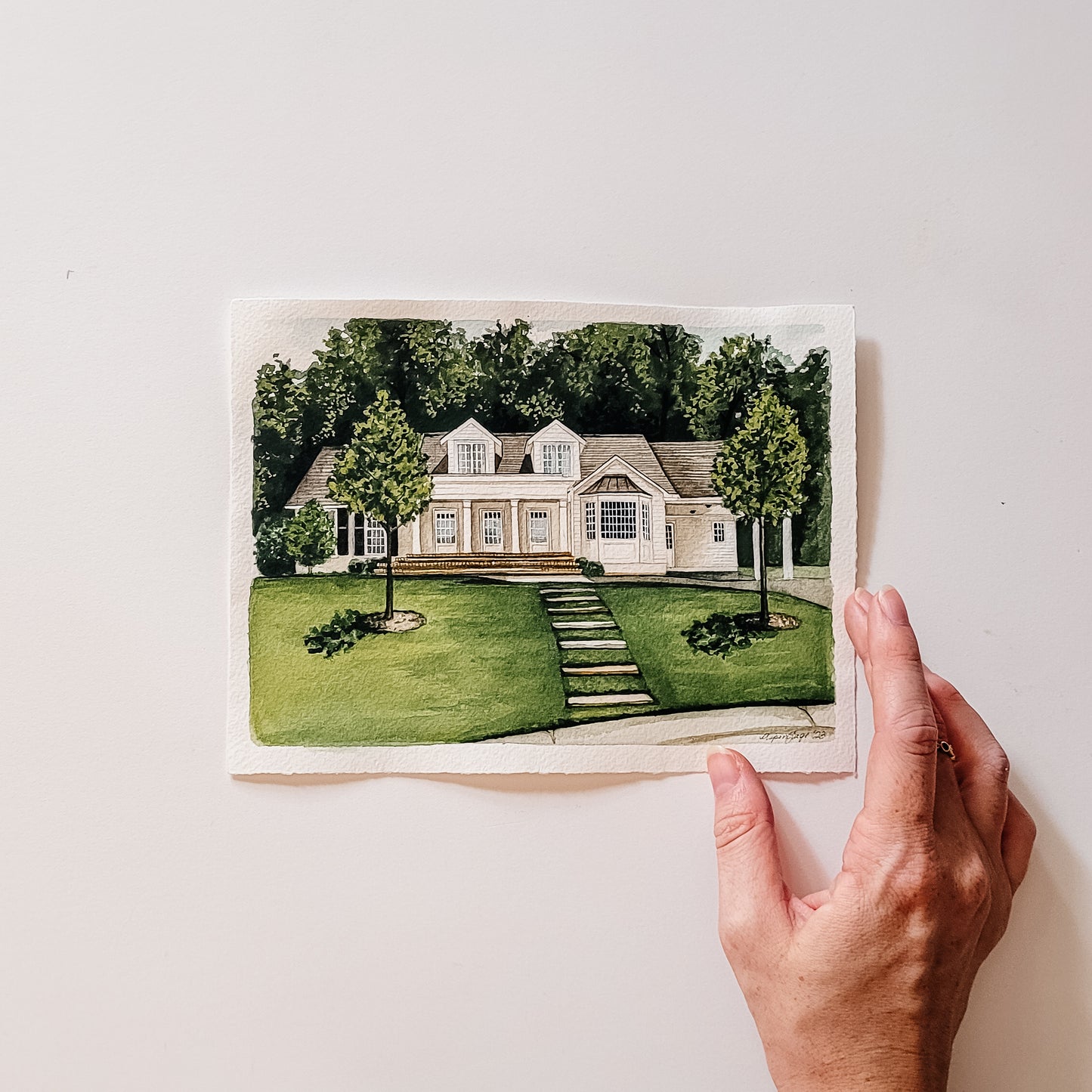 Custom Architecture Portrait