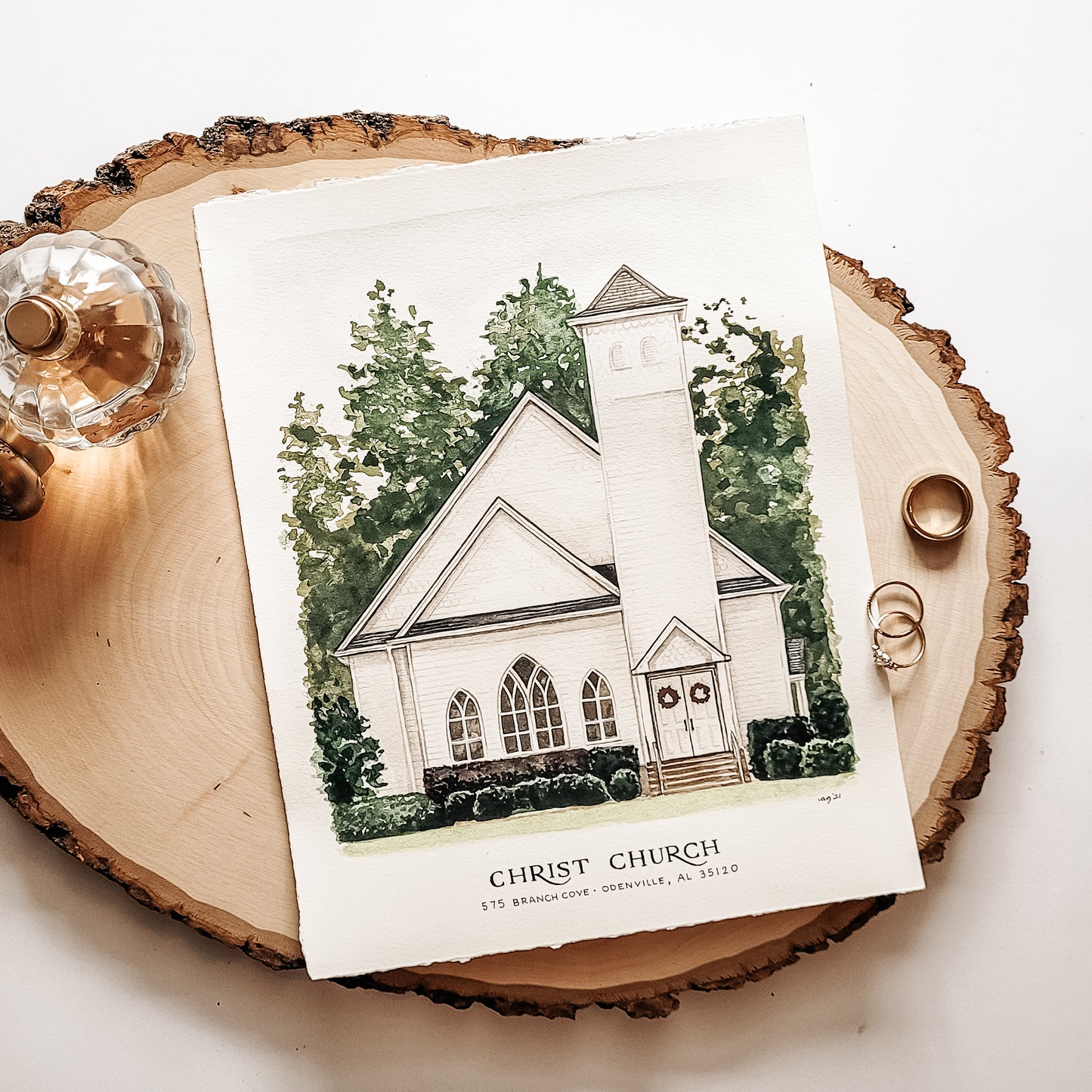 Custom Architecture Portrait
