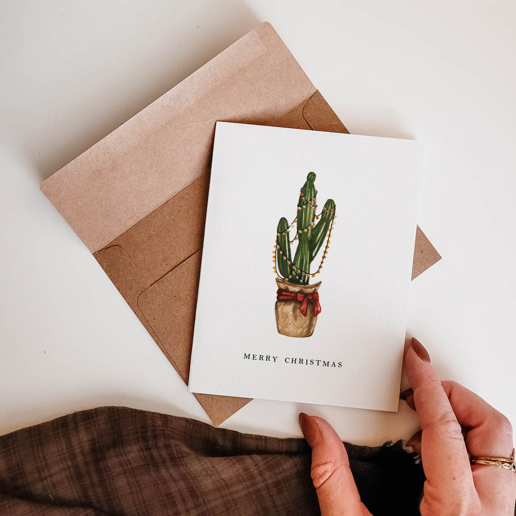 Desert Christmas Card