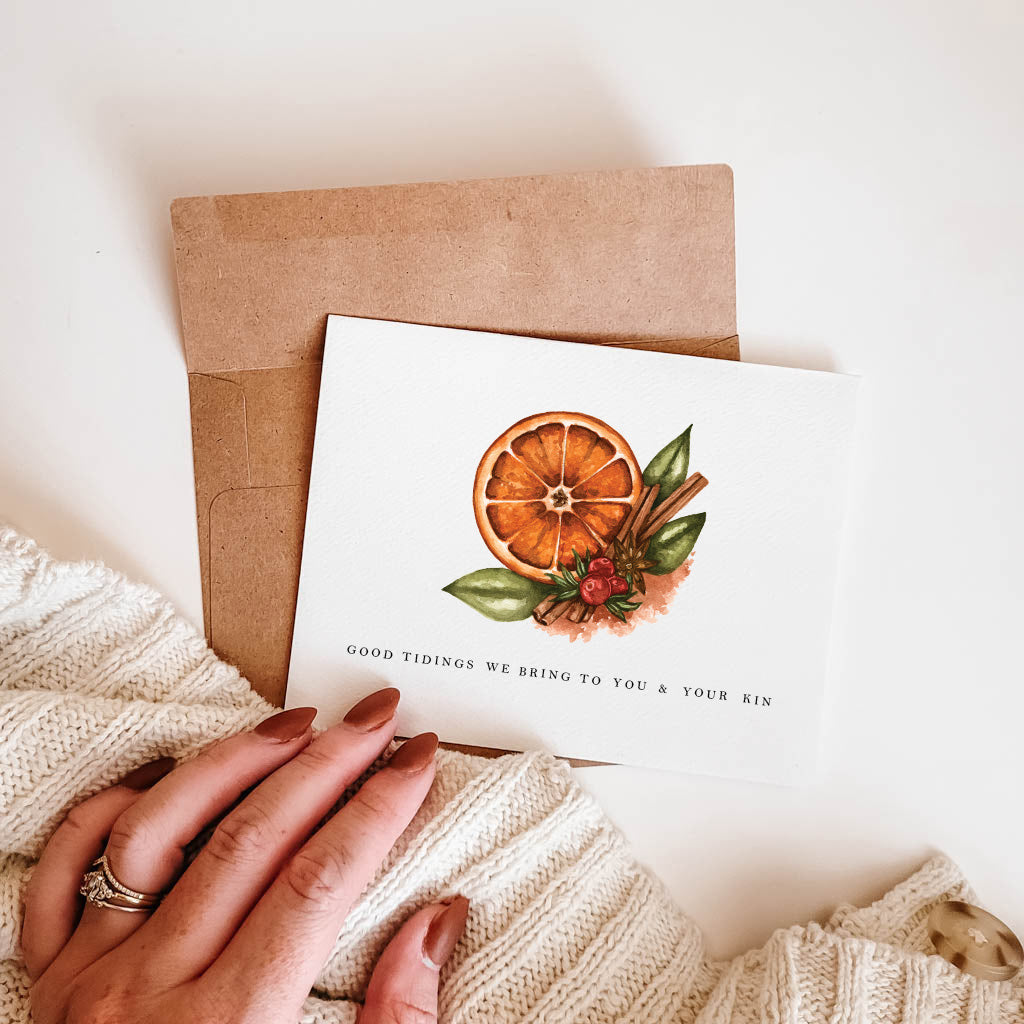 Good Tidings We Bring Card