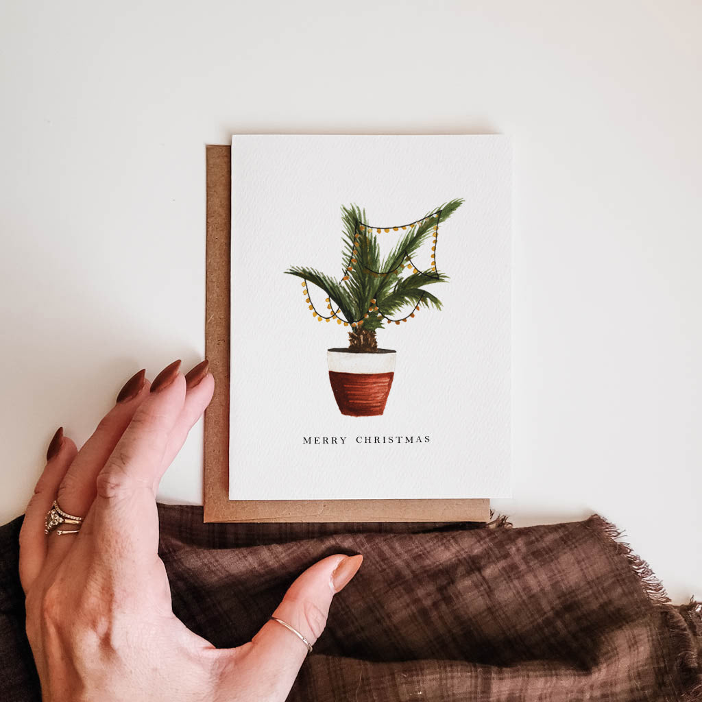 Tropical Christmas Card