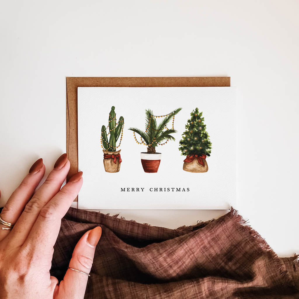 Christmas Trees Card