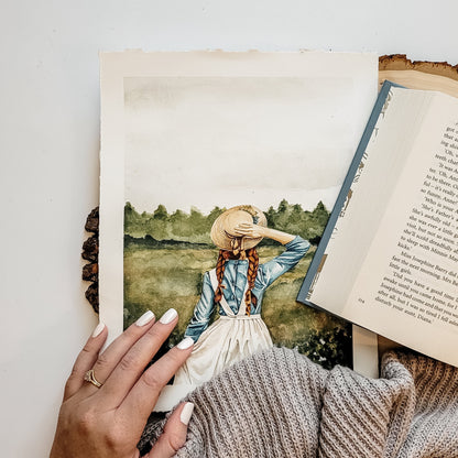 Book Nerd | Large Bundle | Anne Shirley Print |
