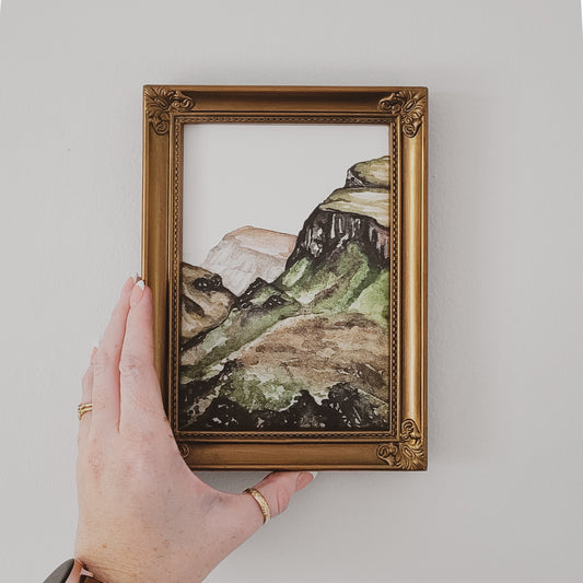 "Isle of skye" framed print II