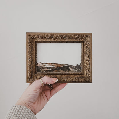 "Highlands" mini framed print
