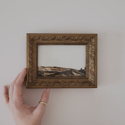"Highlands" mini framed print