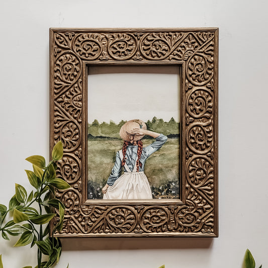 "Anne Shirley" framed print