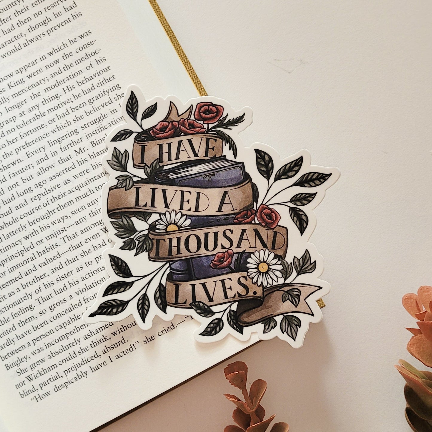 A Thousand Lives | Sticker