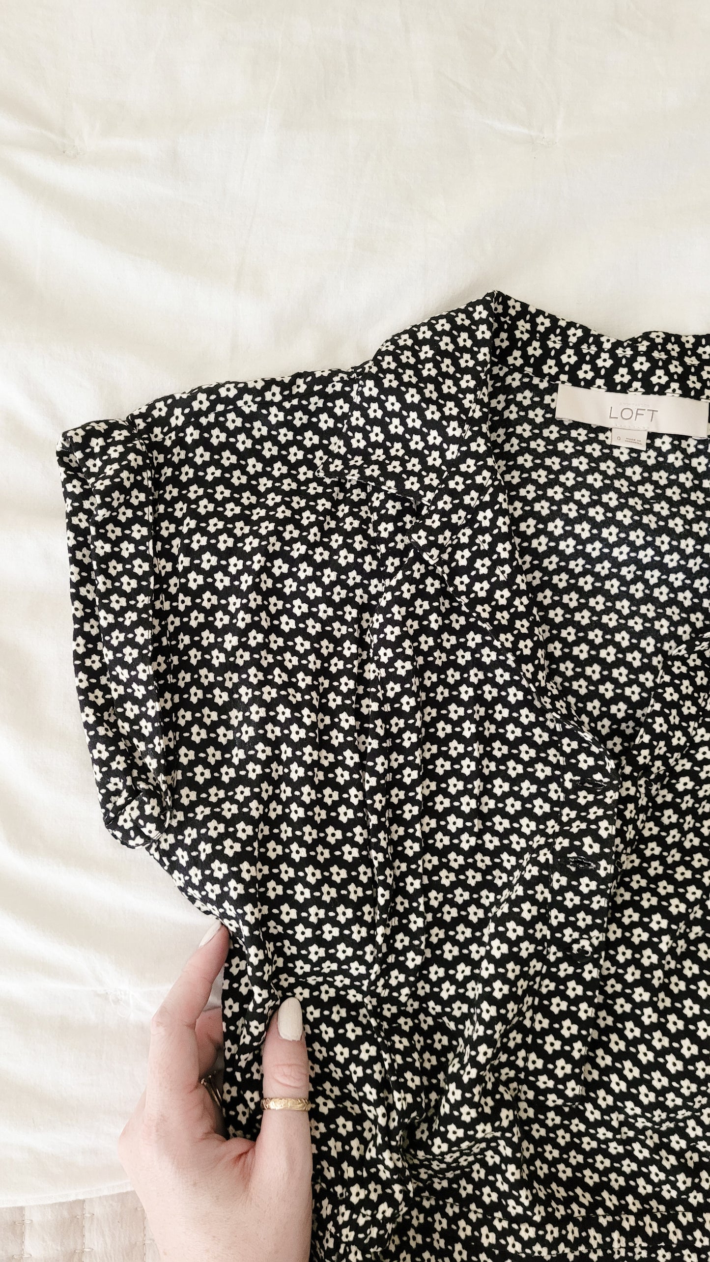 Short Sleeve Dress | LOFT | 0 |