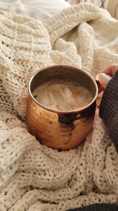 Dimpled Copper Mule Mugs | Set of two | Sept '23