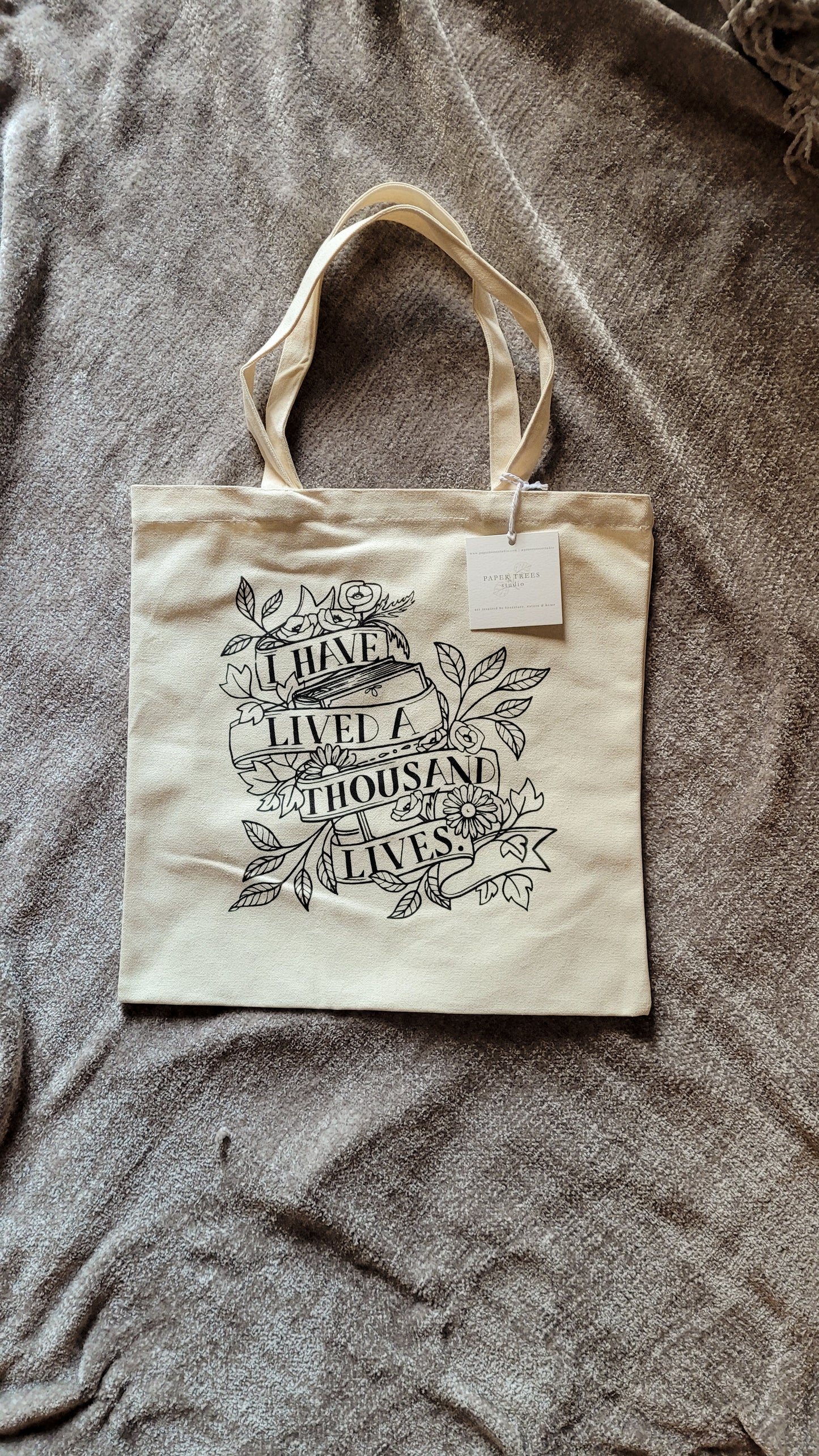 Reader Tote Bag