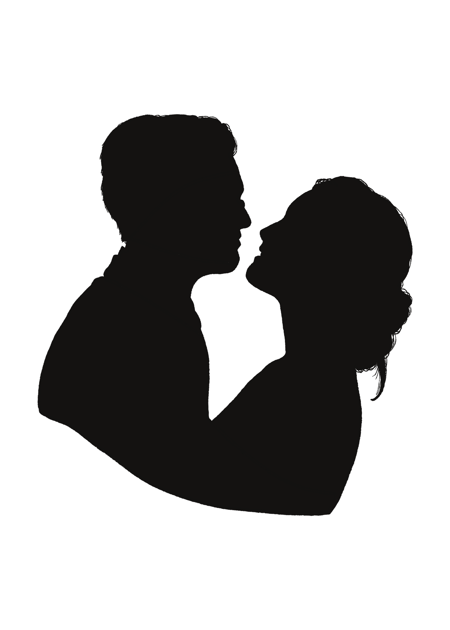 Hand-Drawn Silhouette