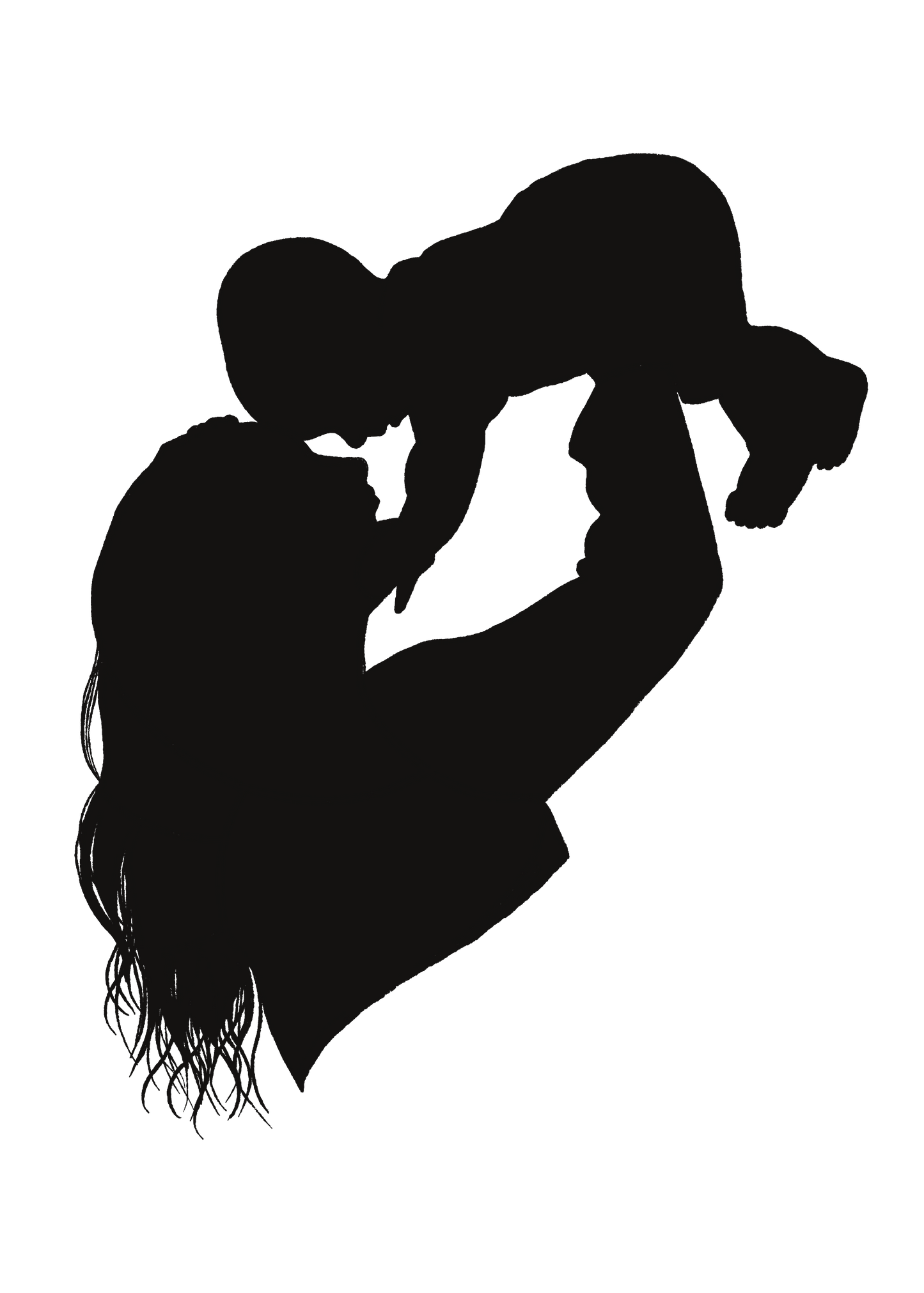 Hand-Drawn Silhouette