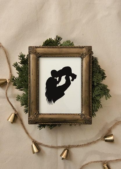 Hand-Drawn Silhouette