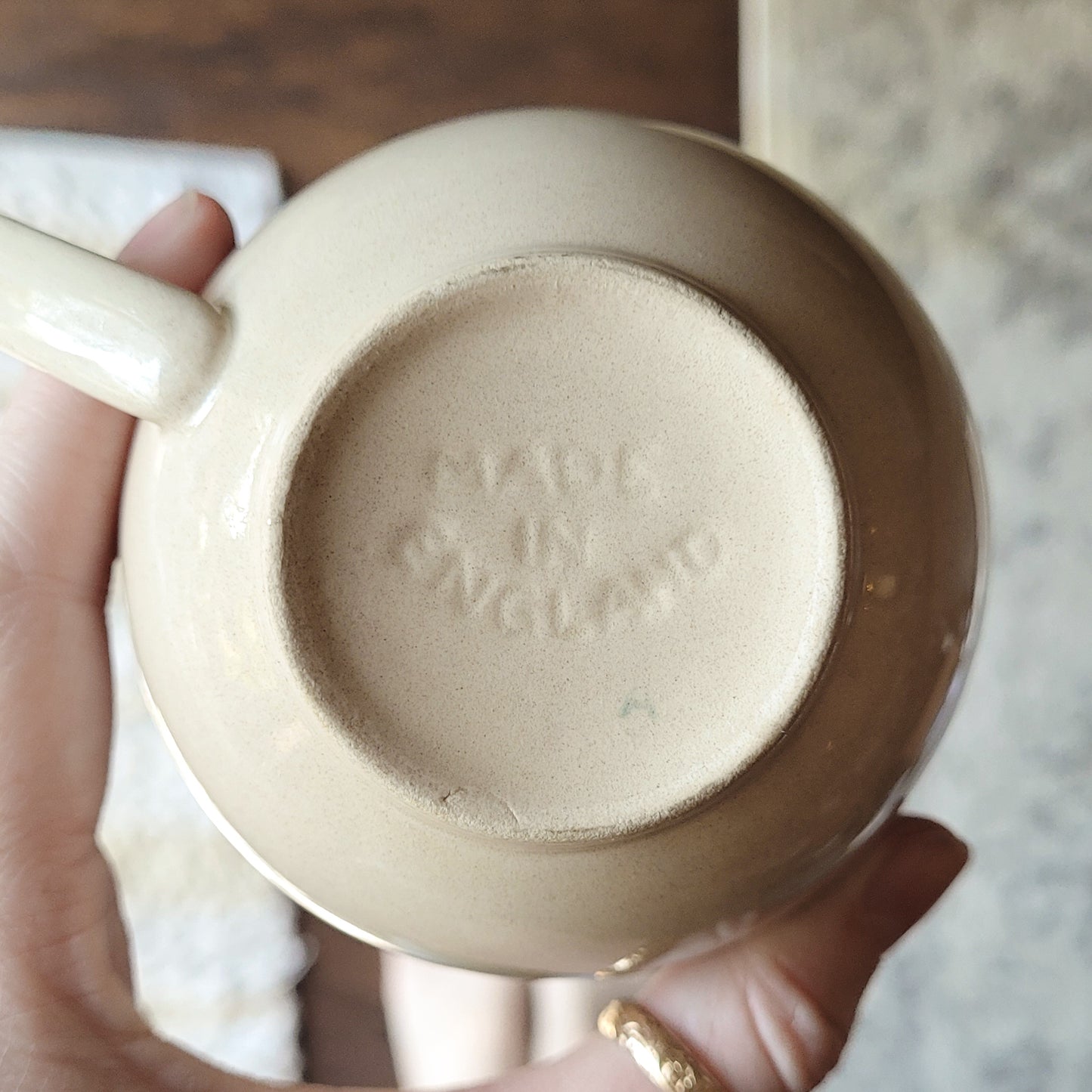 Hand Painted Teacup | Made in England | oct drop