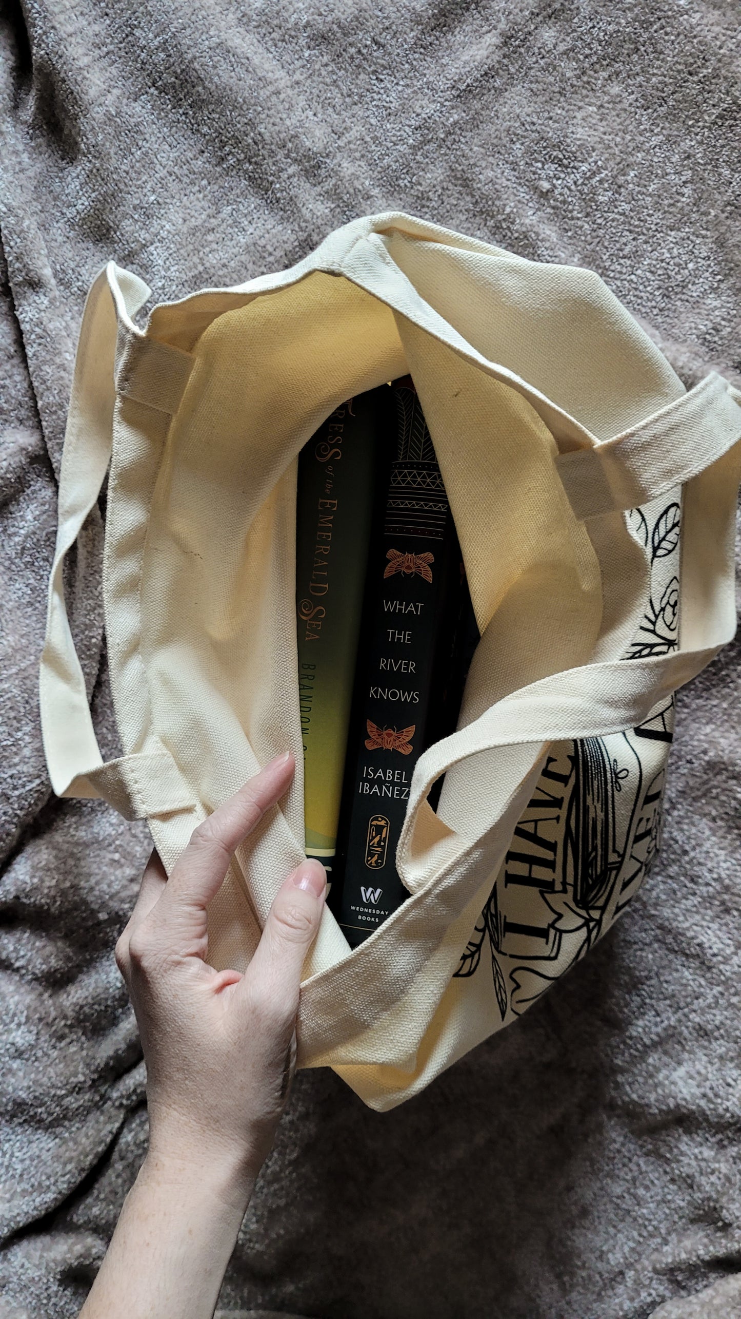 Reader Tote Bag
