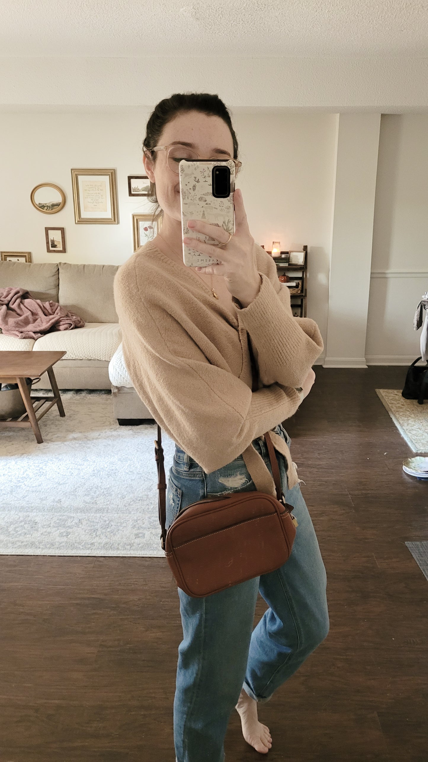 Camel Crossbody Purse | J. Crew | oct drop