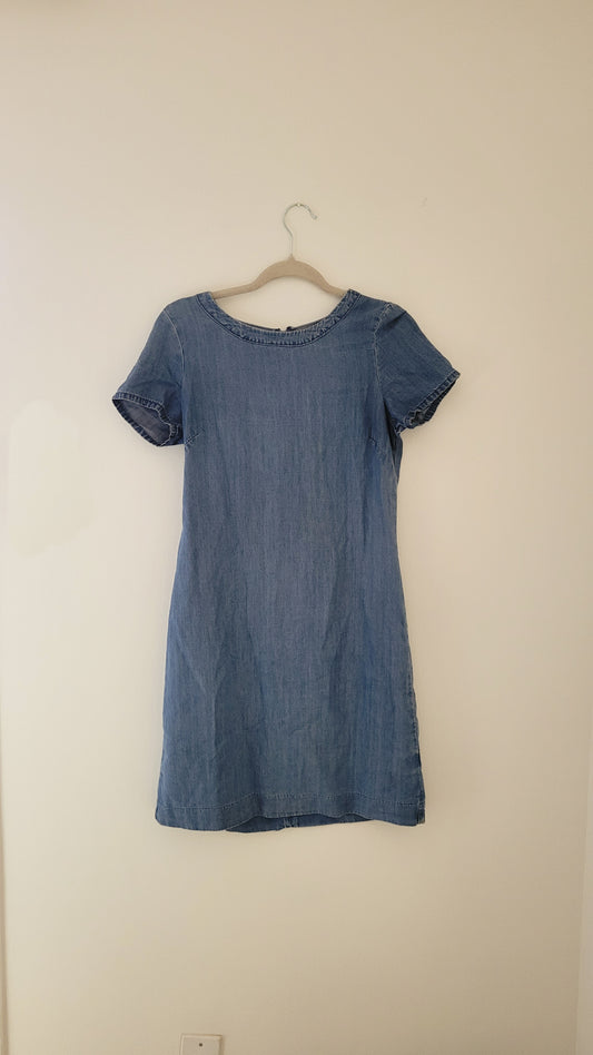 Denim Dress | Banana Republic | Oct Drop